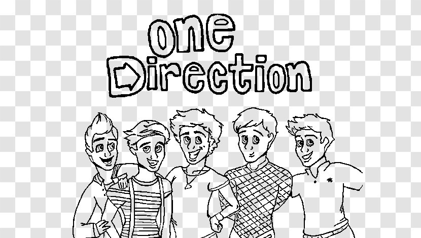 Colouring Pages One Direction Coloring Book Drawing Image - Watercolor - French Horn Page Transparent PNG