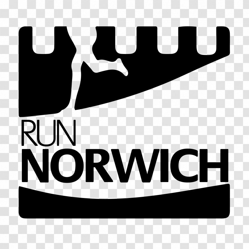 Run Norwich Community Sports Foundation City F.C. Running Of Half Marathon - Monochrome - F.c. Transparent PNG