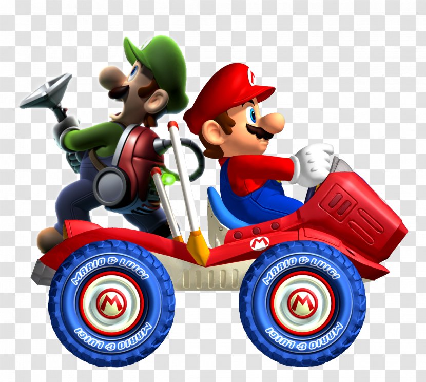 Mario & Luigi: Superstar Saga Bowser's Inside Story Kart: Double Dash Bros. Kart Wii - Video Game - Luigi Transparent PNG