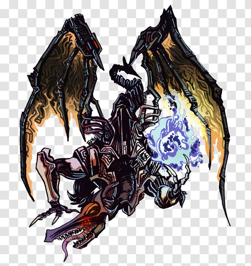 Demon Dragon - Fictional Character Transparent PNG
