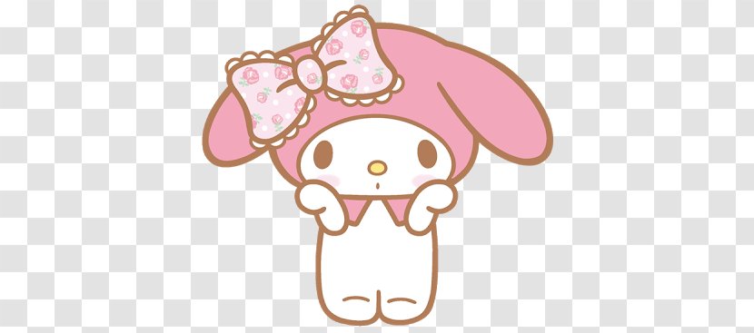 My Melody Hello Kitty Sanrio Kavaii - Tree - Silhouette Transparent PNG