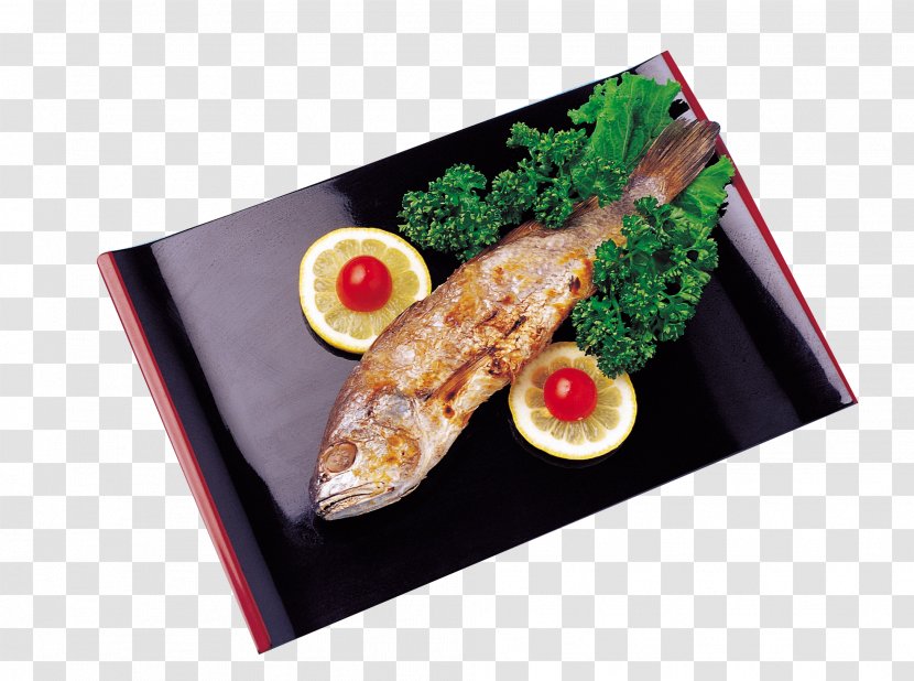 Barbecue Bento Fish Asado - Dish - The Electromagnetic Oven Grilled Transparent PNG