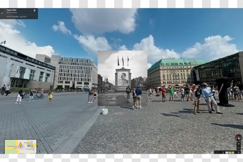 Brandenburg Gate Unter Den Linden Second World War Russia Google Street View - Recreation - Broken Ground Transparent PNG