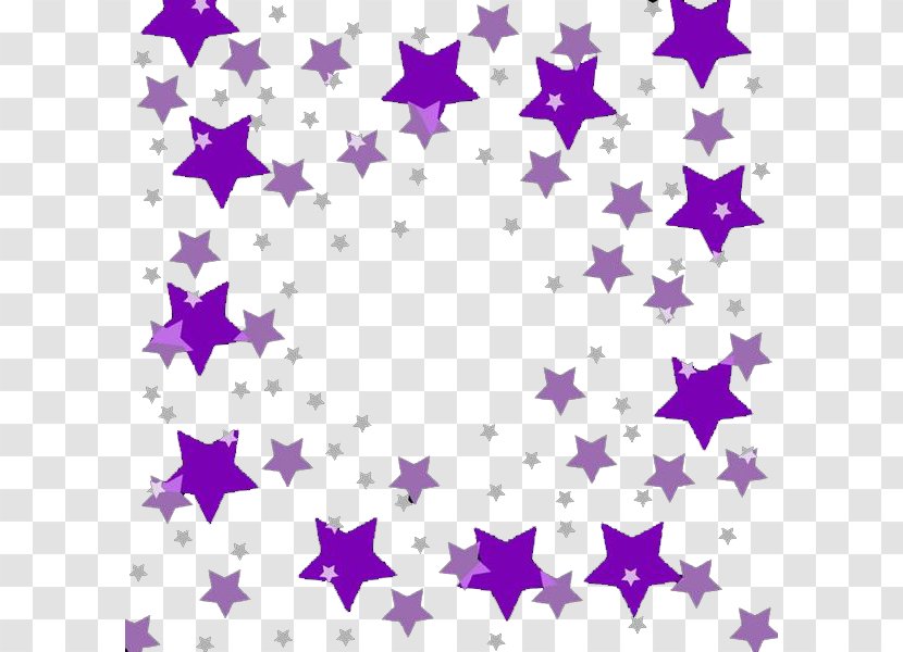 Download Purple - Symmetry - Star Background Transparent PNG