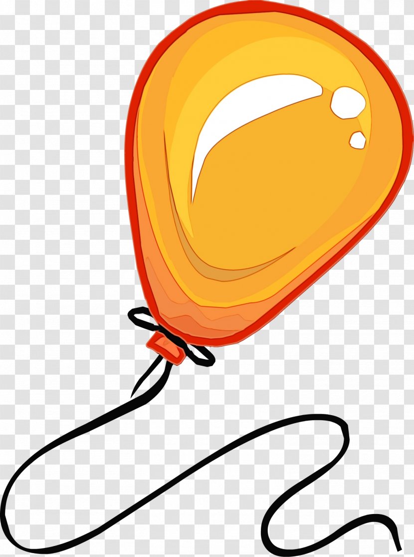 Hot Air Balloon - Globos De Colores - Line Art Yellow Transparent PNG