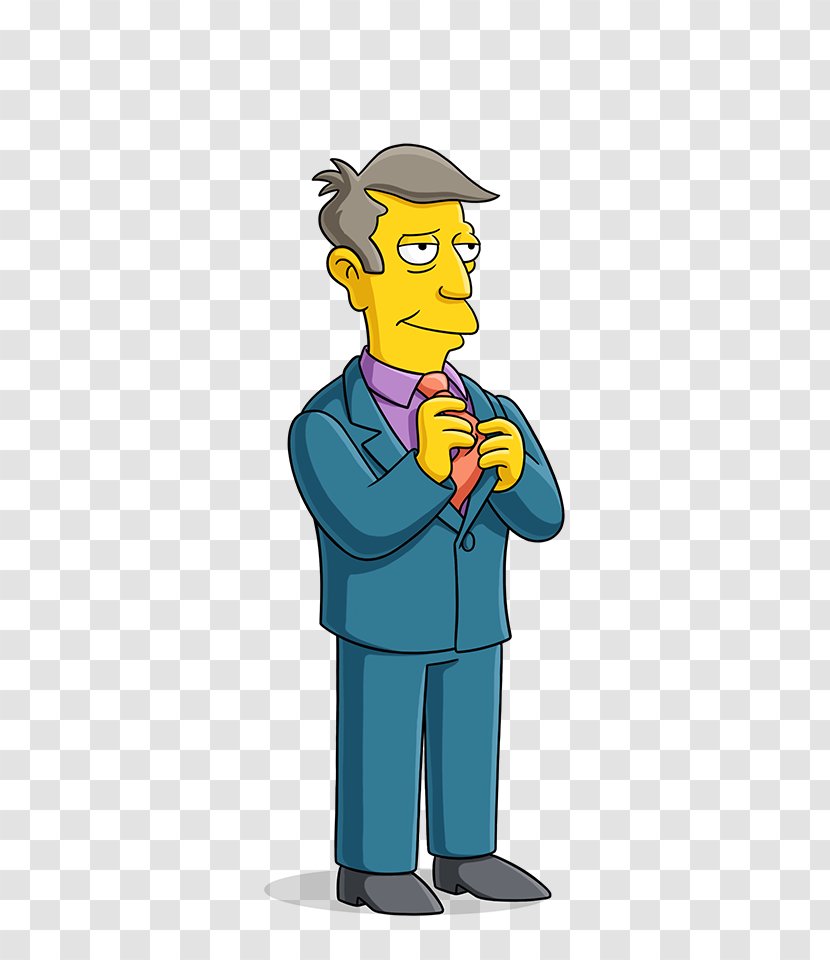 Principal Skinner Gary Chalmers Edna Krabappel Cletus Spuckler Mr. Burns - The Simpsons Transparent PNG