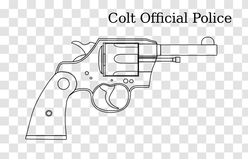 Revolver Firearm Trigger Gun Barrel /m/02csf - White - Colt Transparent PNG