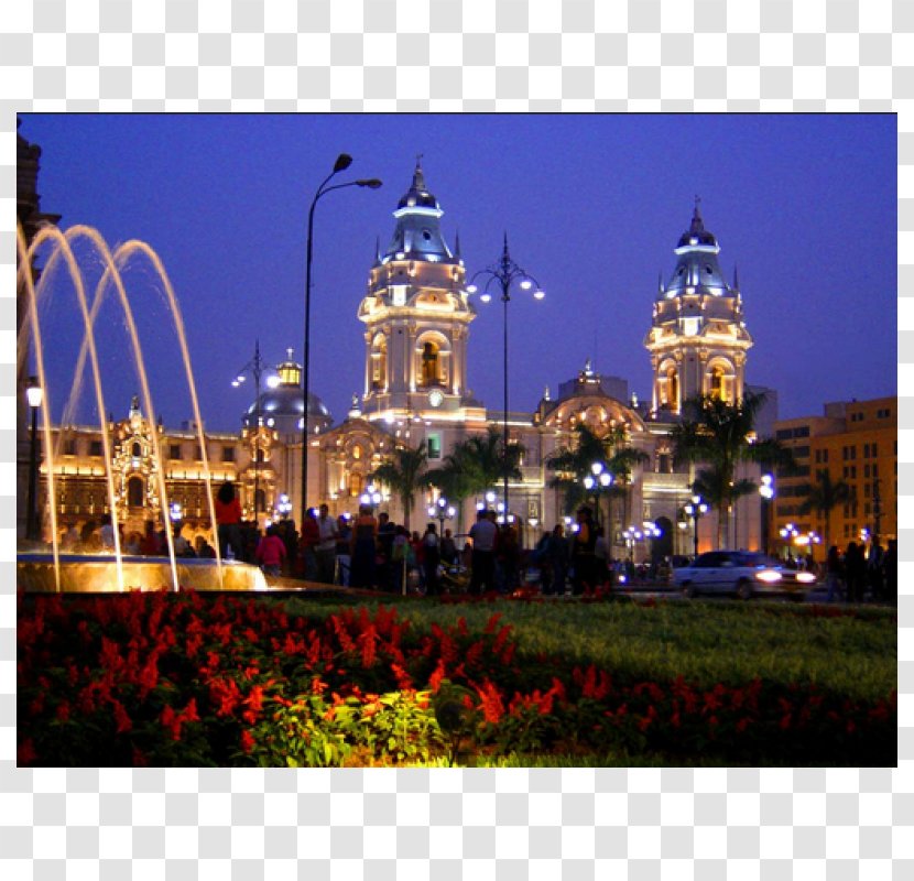 Cathedral Basilica Of Lima Historic Centre Palacio Municipal De Archbishop's Palace Government - Place Worship Transparent PNG