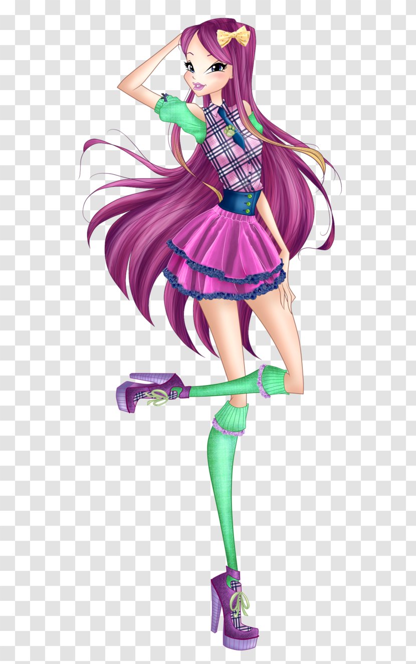 Roxy Tecna Flora Bloom Stella - Tree - Winx Transparent PNG