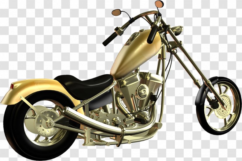Motorcycle Accessories Chopper Bicycle - Cruiser - Retro Cool Transparent PNG