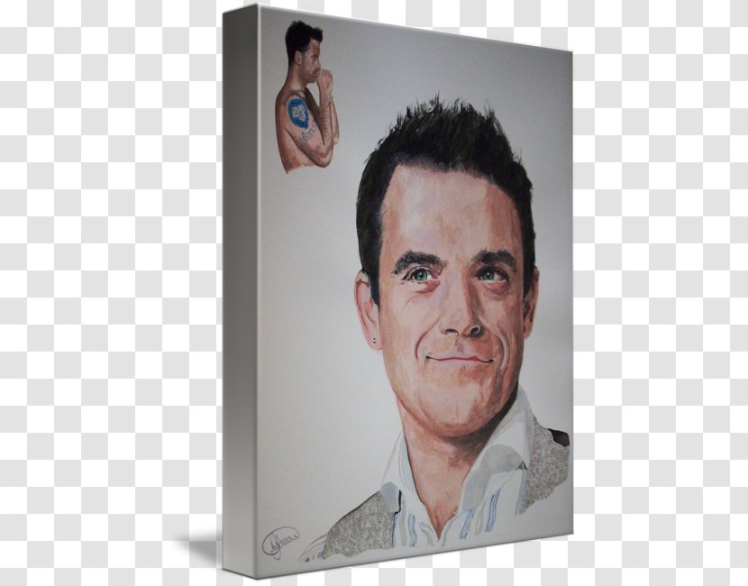 Portrait - Chin - Robbie Williams Transparent PNG