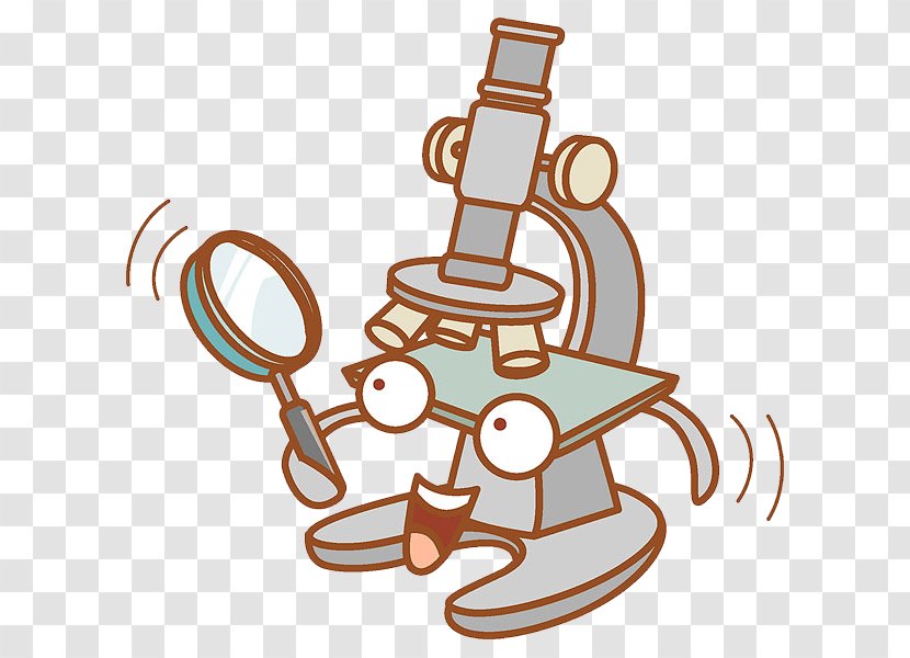 Magnifying Glass Microscope - Vecteur - Lovely Transparent PNG