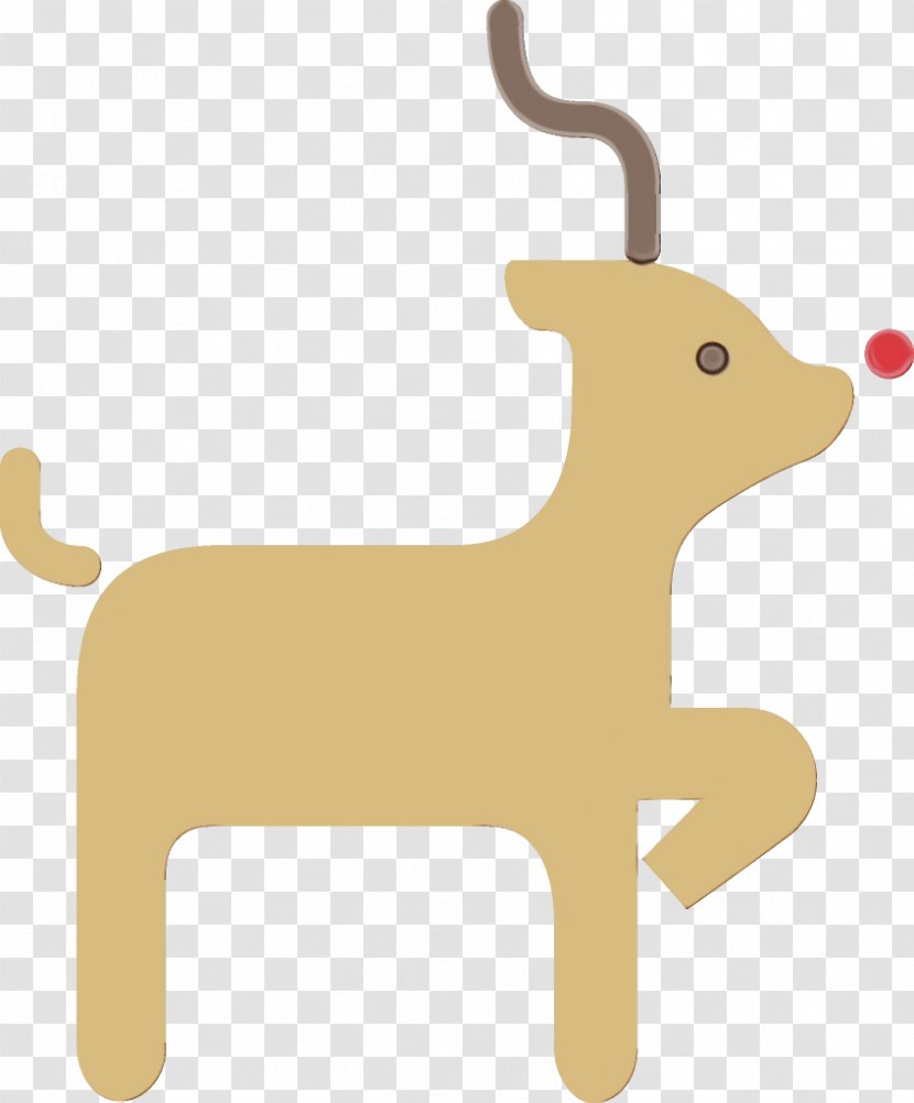 Christmas Ornament - Reindeer - Fawn Transparent PNG
