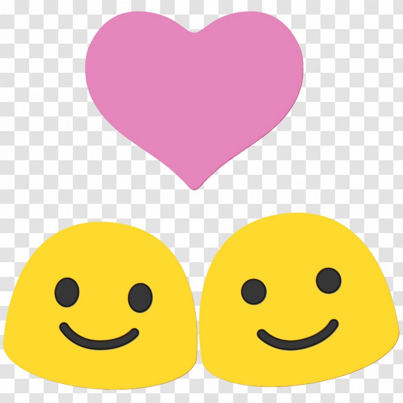 Heart Emoji Background - Blob - Happy Pink Transparent PNG