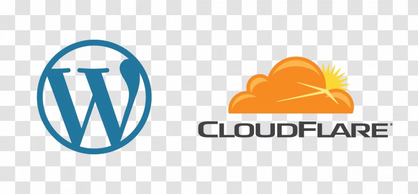 Cloudflare Logo Image Web Application Firewall - Wordpress Transparent PNG