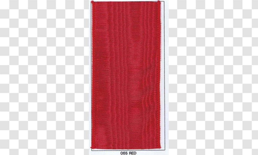 Textile Rectangle - Red Transparent PNG