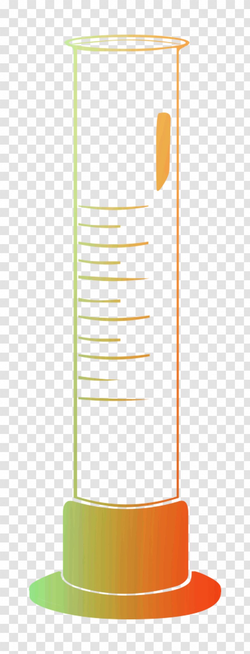 Product Design Angle Cylinder - Rain Gauge Transparent PNG