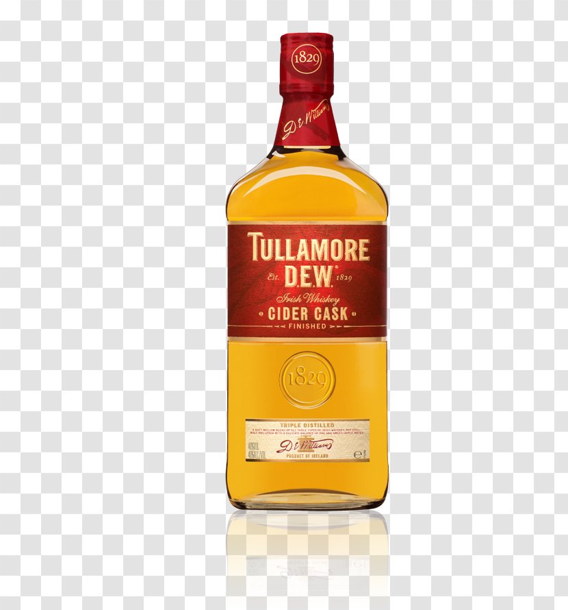 Tullamore Dew Whiskey Distilled Beverage Scotch Whisky - Cask Transparent PNG