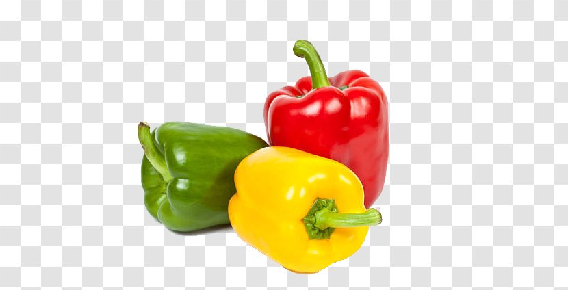 Bell Pepper Vegetarian Cuisine Chili Stuffed Peppers Vegetable - Black Transparent PNG