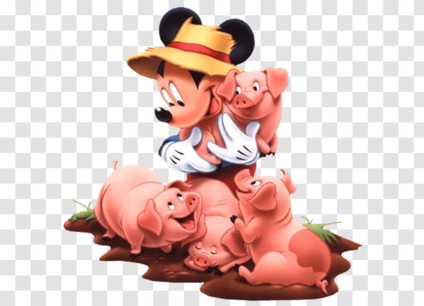 Mickey Mouse Minnie Donald Duck Goofy Clip Art - Pig Like Mammal Transparent PNG