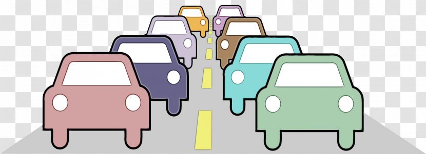 Traffic Light Cartoon - Vehicle - Transport Mode Of Transparent PNG