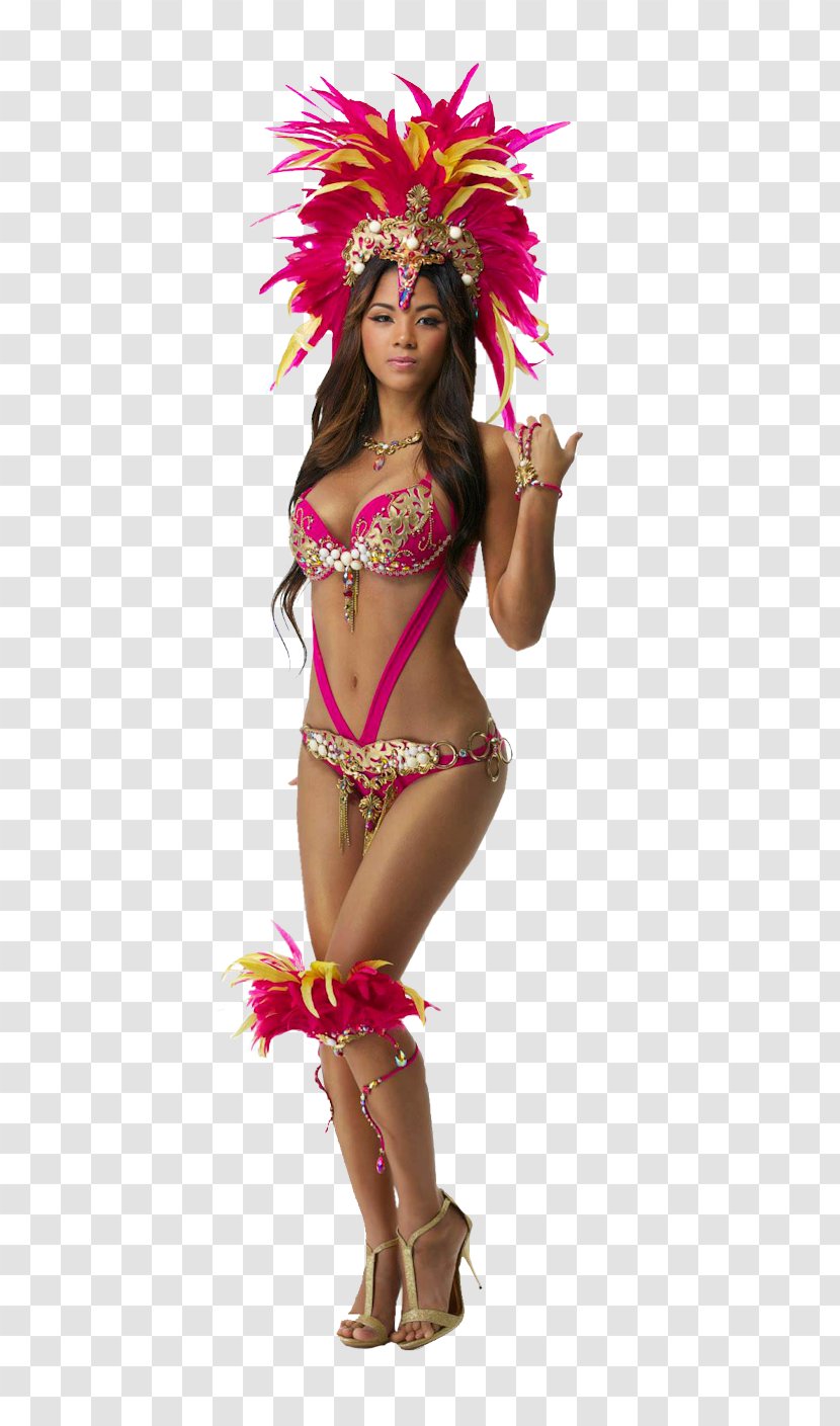 Carnival In Rio De Janeiro Brazilian Trinidad And Tobago Costume - Frame Transparent PNG