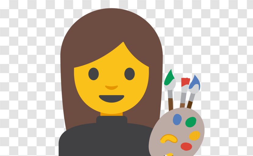 Emoji Smiley Artist Android 7.1 - Logo Transparent PNG