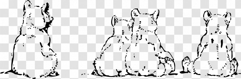 American Black Bear Brown Polar Clip Art - Cartoon - Grizzly Transparent PNG