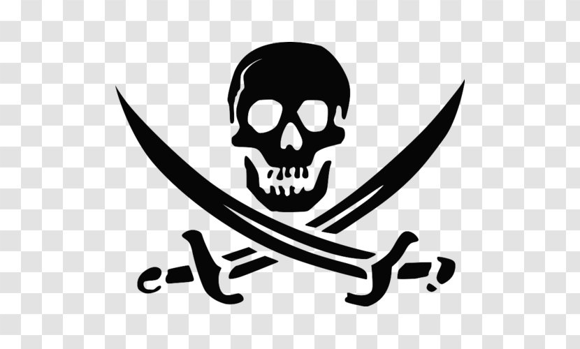 Skull And Crossbones Jolly Roger Piracy Image Transparent PNG