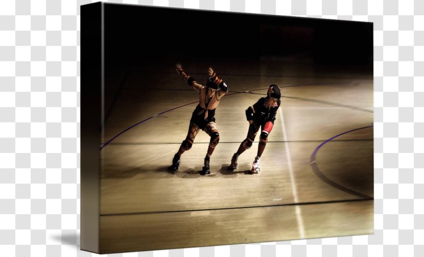 Gallery Wrap Recreation Canvas Roller Derby Skating - Montreal Transparent PNG