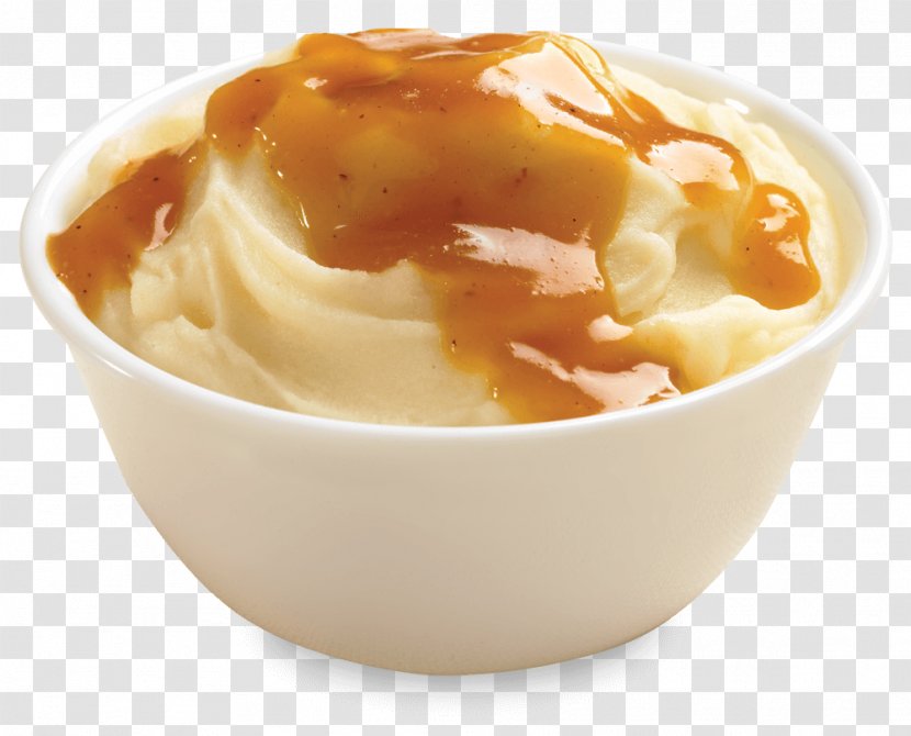 Gravy Mashed Potato Church's Chicken KFC Fried - Dairy Product - Texas Transparent PNG