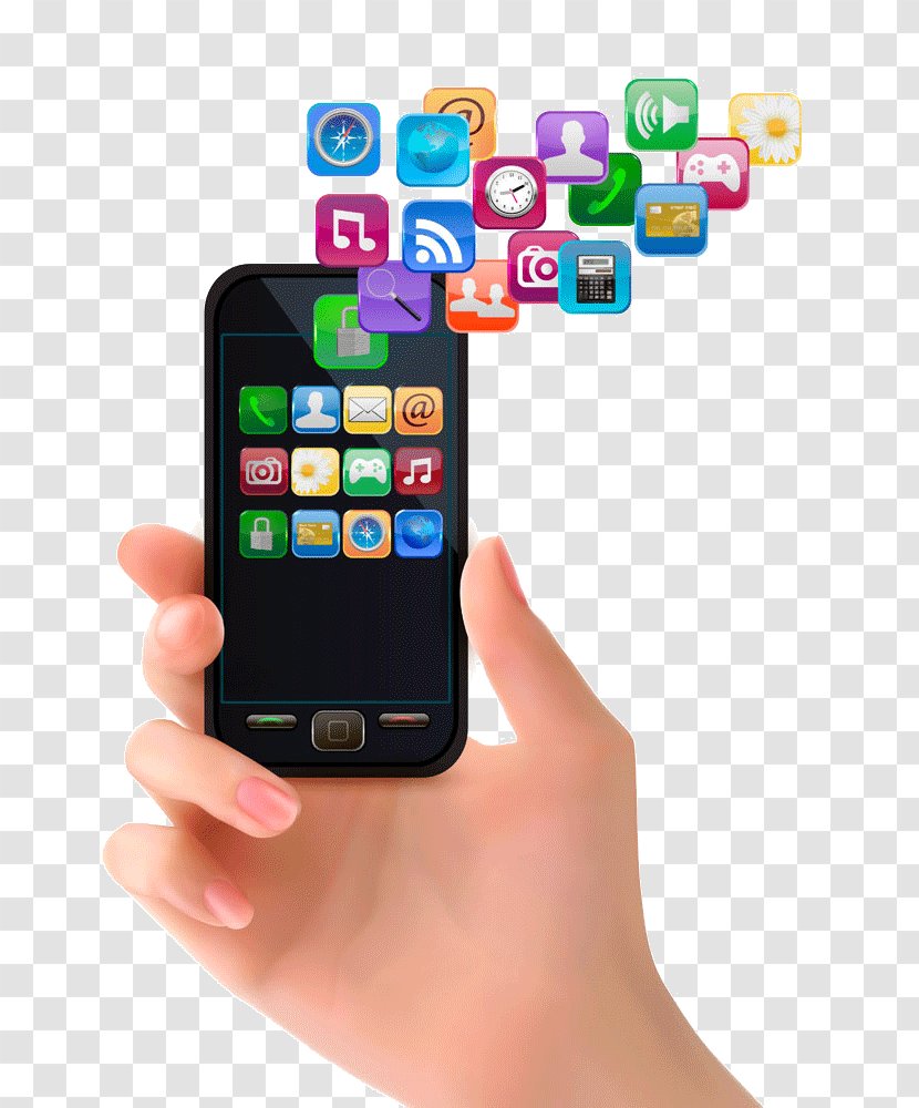 Smartphone Mobile App Application Software Icon - Computer Transparent PNG