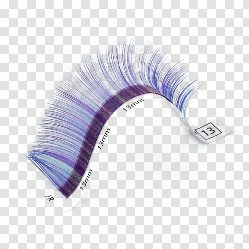 Color Lilac Purple Sugarlash PRO - Eyelash Extension Transparent PNG