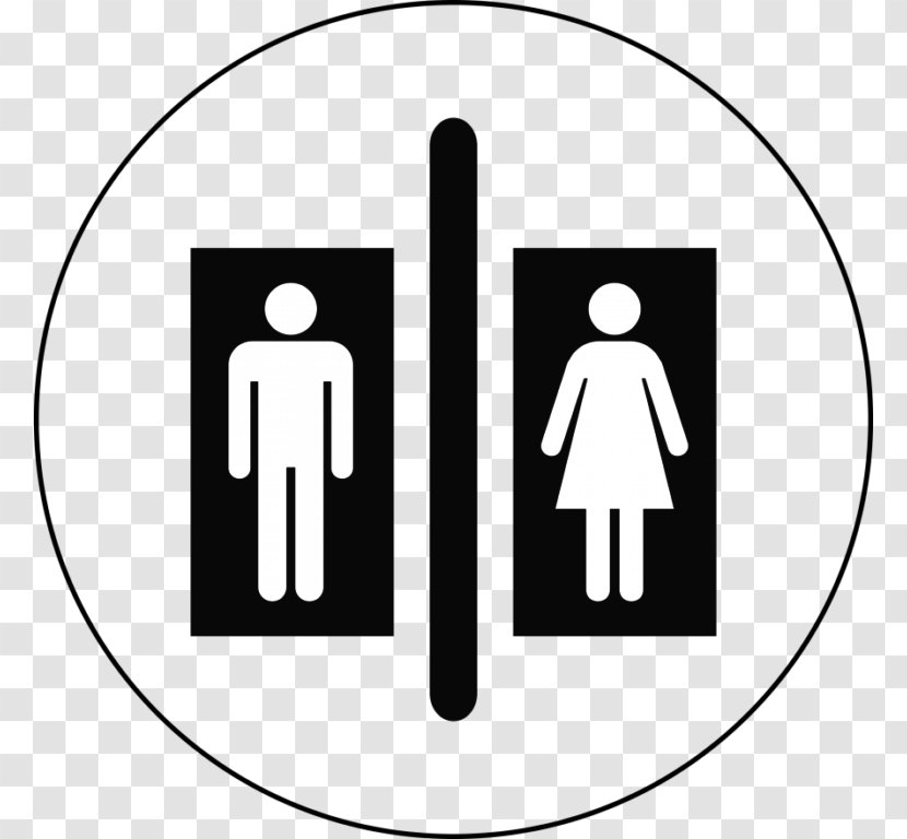 Toilet Signs: Sur La Porte Des Toilettes Vector Graphics Clip Art Bathroom - Monochrome Photography Transparent PNG
