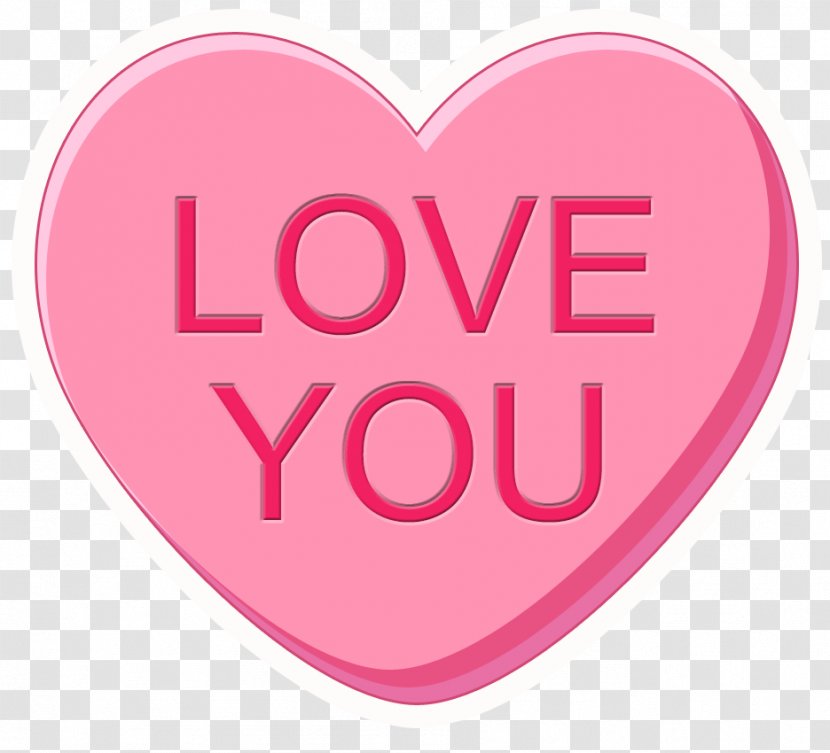 Love Valentine's Day Font Product Pink M - Magenta - I Meaningful Conversation Transparent PNG