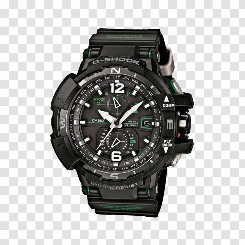 G-Shock GWA1100 Shock-resistant Watch Jewellery - Strap Transparent PNG