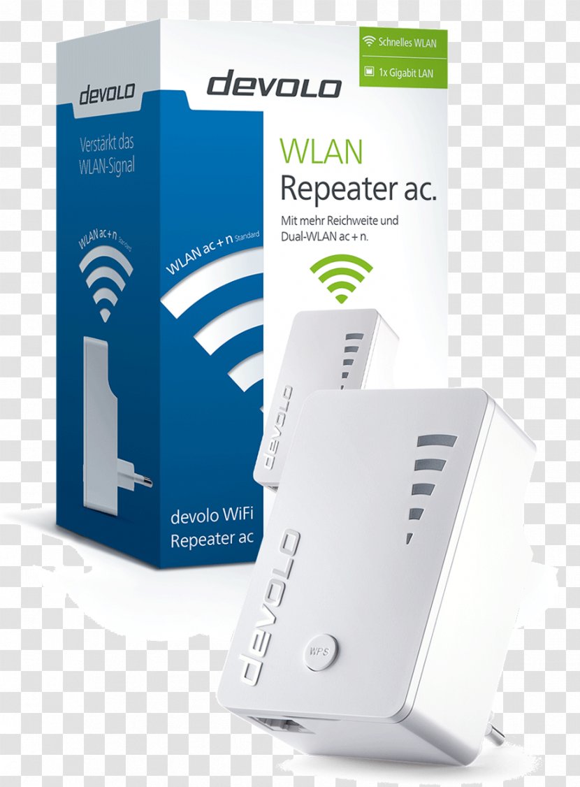 PowerLAN Power-line Communication Devolo Wi-Fi Adapter Transparent PNG