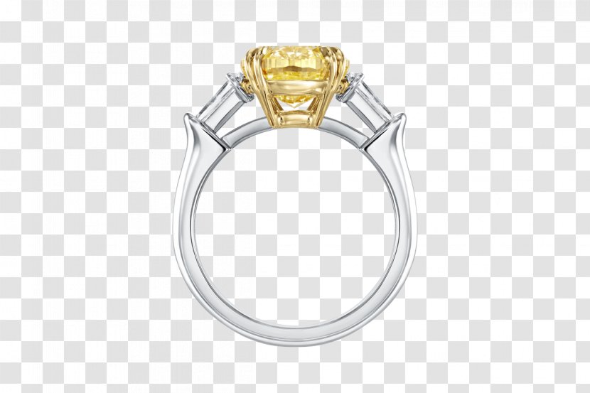 Ring Diamond Jewellery Carat Colored Gold Transparent PNG