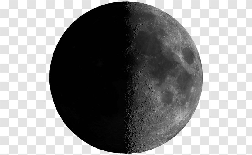 Earth Full Moon Lunar Phase Eerste Kwartier - Sunlight Transparent PNG