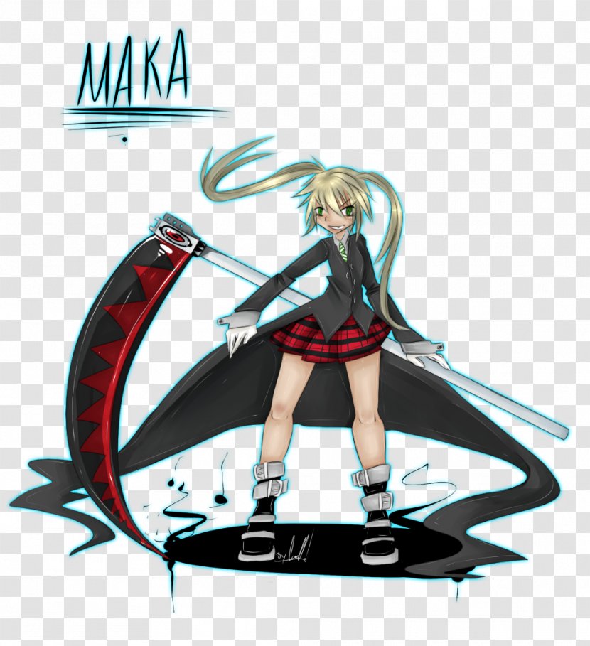 Action & Toy Figures Character Animated Cartoon Fiction - Watercolor - Maka Transparent PNG