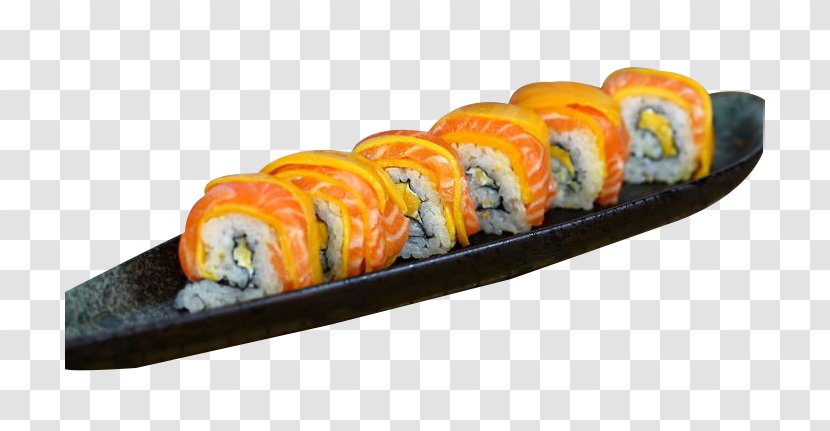 Sushi Salmon Mango - Recipe - Roll Transparent PNG