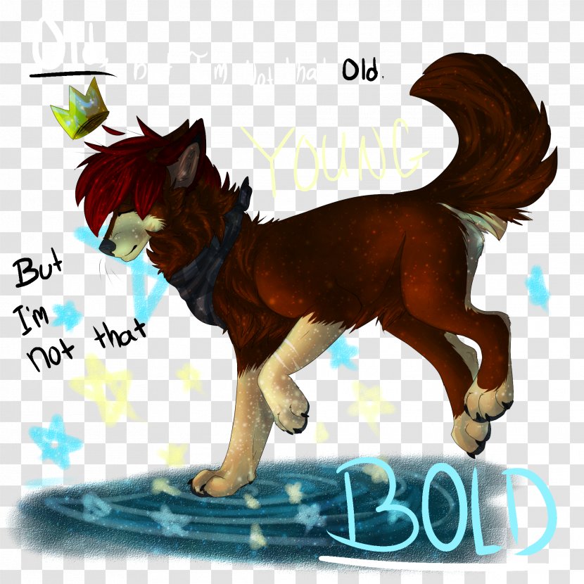 Dog Pony Mane Pack Animal Character Transparent PNG