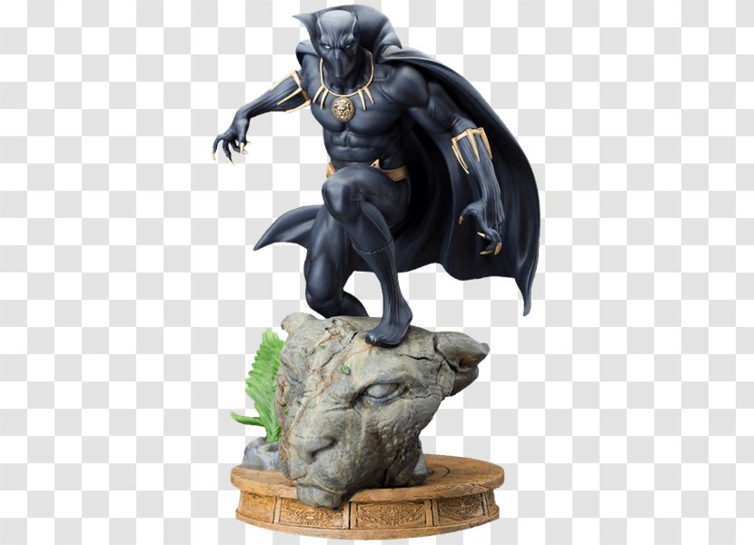 Black Panther Shuri Statue Marvel Cinematic Universe Comics - Avengers Transparent PNG