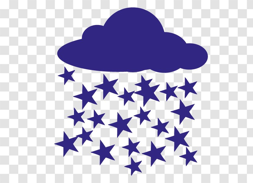Cloud Star Rain Gommette Meteorology - Hat - 3d Alphabet Transparent PNG
