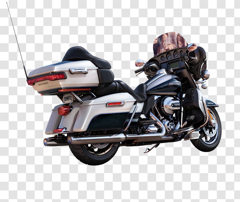 Car Harley-Davidson Electra Glide Motorcycle CVO - Motor Vehicle Transparent PNG