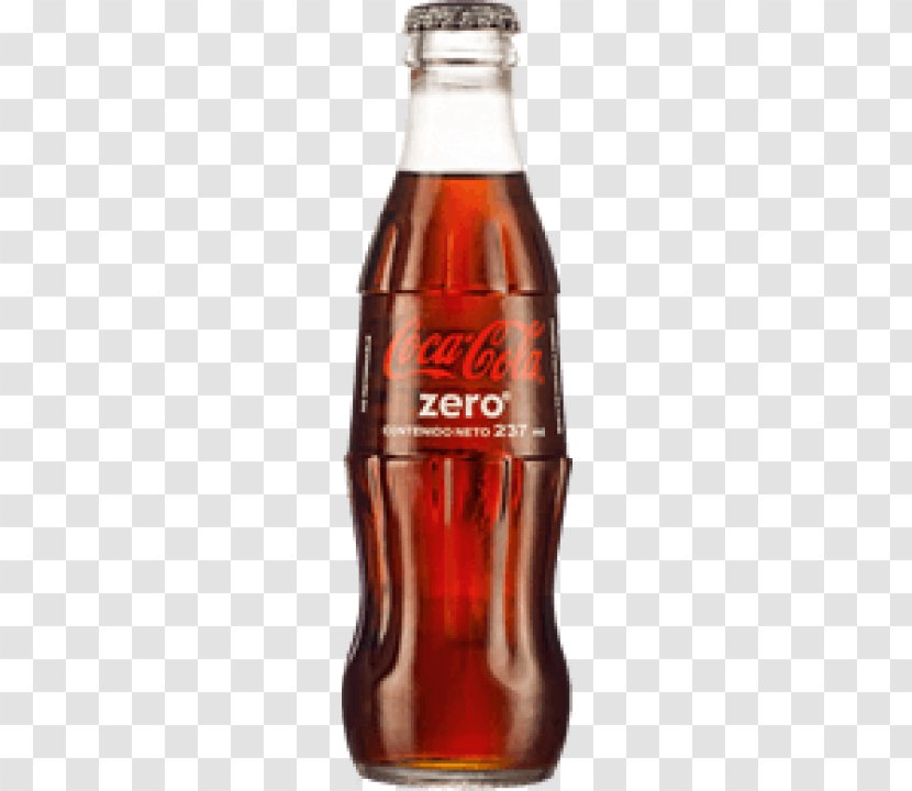 Coca-Cola Zero Glass Bottle Bouteille De - Cocacola - Coca Cola Transparent PNG