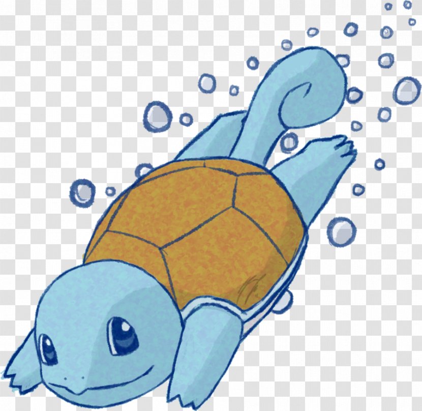 Sea Turtle Squirtle Pokémon Art - Wartortle - Pokemon Transparent PNG