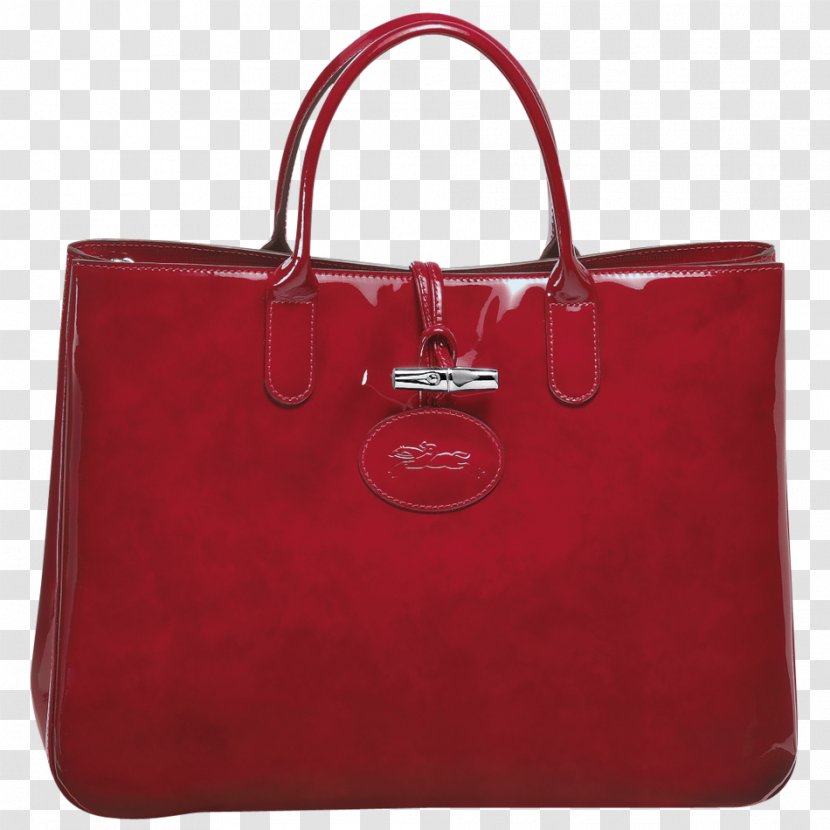 T-shirt Handbag Tote Bag Leather - Red Transparent PNG