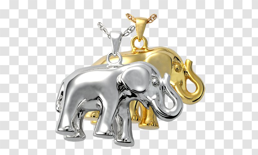Urn Charms & Pendants Cremation Jewellery Elephantidae - Locket Transparent PNG