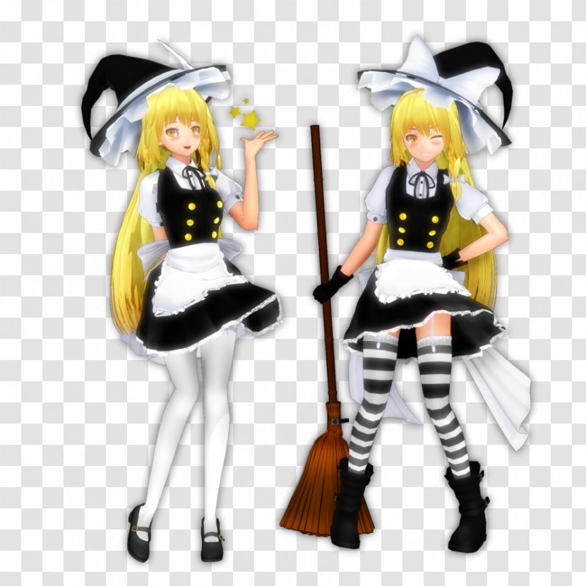 Marisa Kirisame Broom MikuMikuDance Touhou Project YouTube - Membrane Winged Insect Transparent PNG